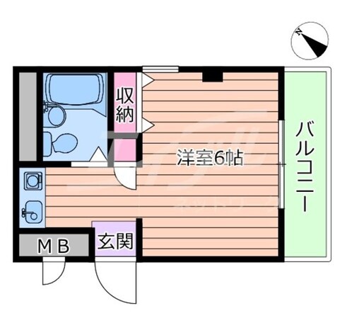 エトルリア竹田の物件間取画像